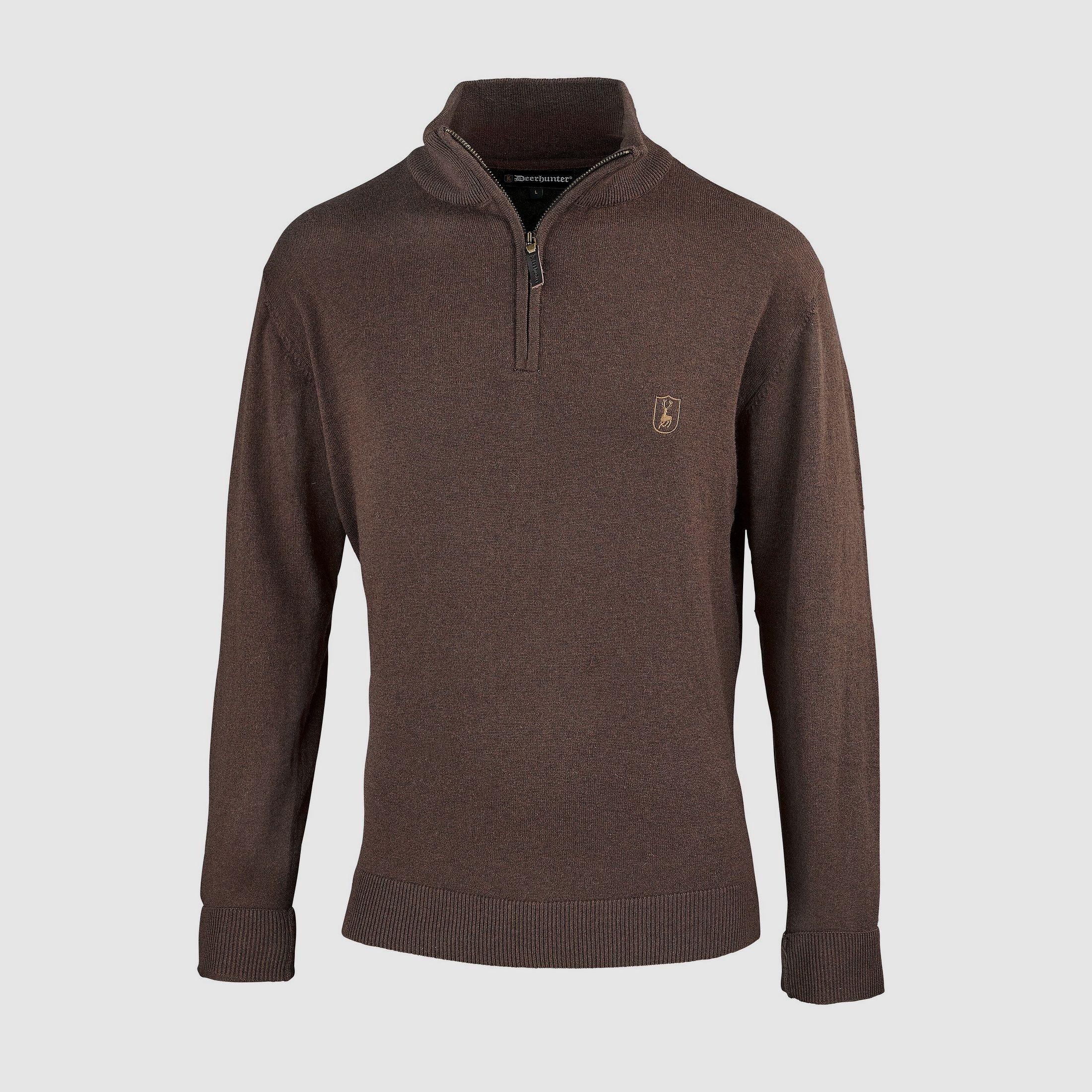 Deerhunter Knitted Sweater Harrington Half-Zip
