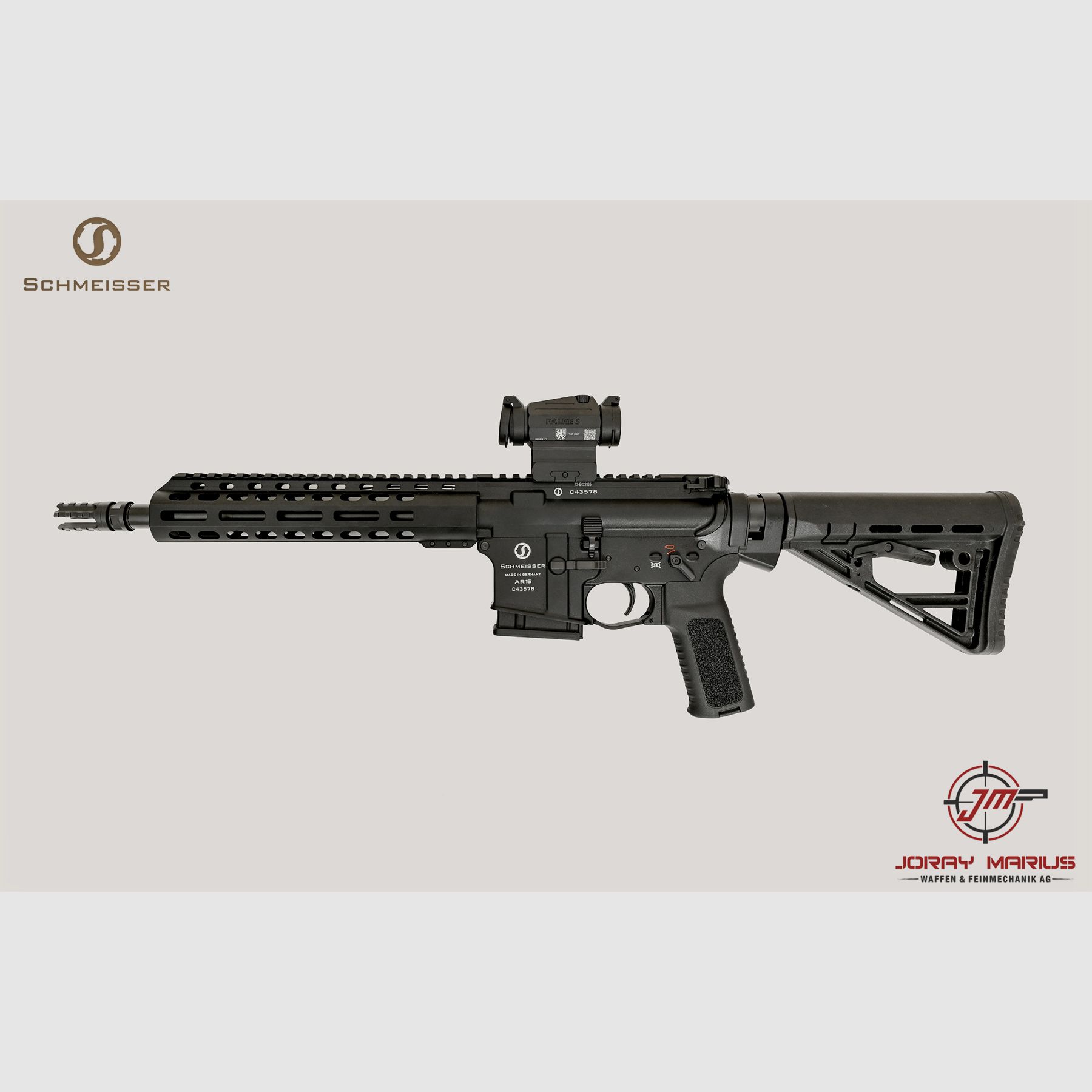 Schmeisser AR15 S4F .223 Rem 10.5″ Black, Bild 2 von 3
