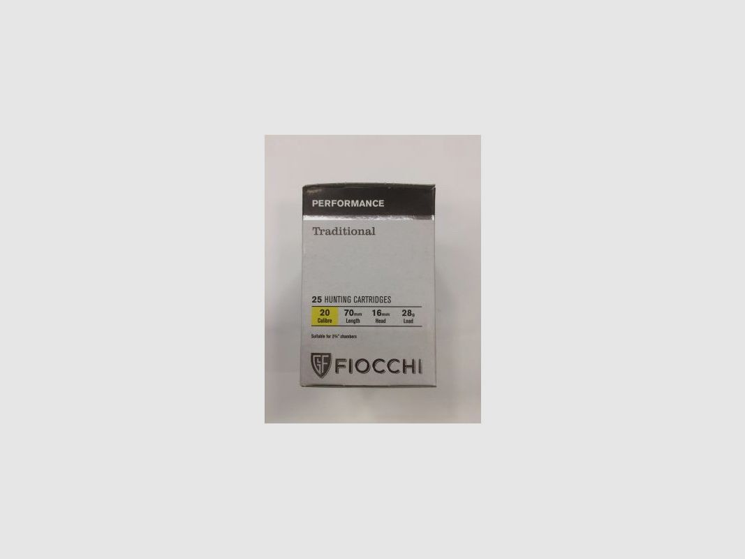FIOCCHI CART TRADITIONAL C20 PB 7, image 3 sur 3