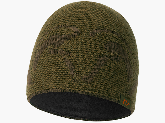 Blaser Pearl Beanie Wintermütze dunkel oliv