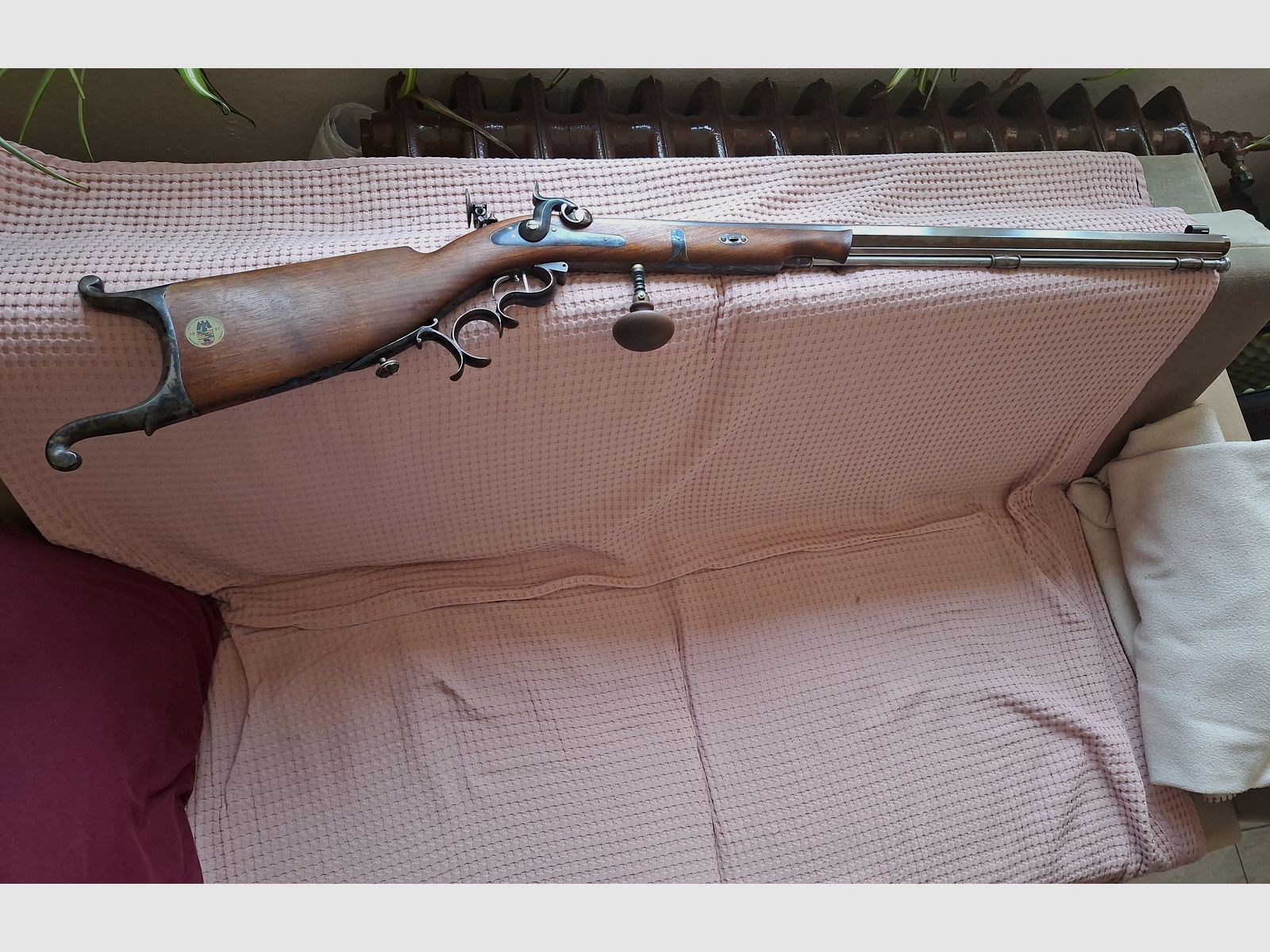 Vorderlader nach Art Schweizer Scheibenbüchse