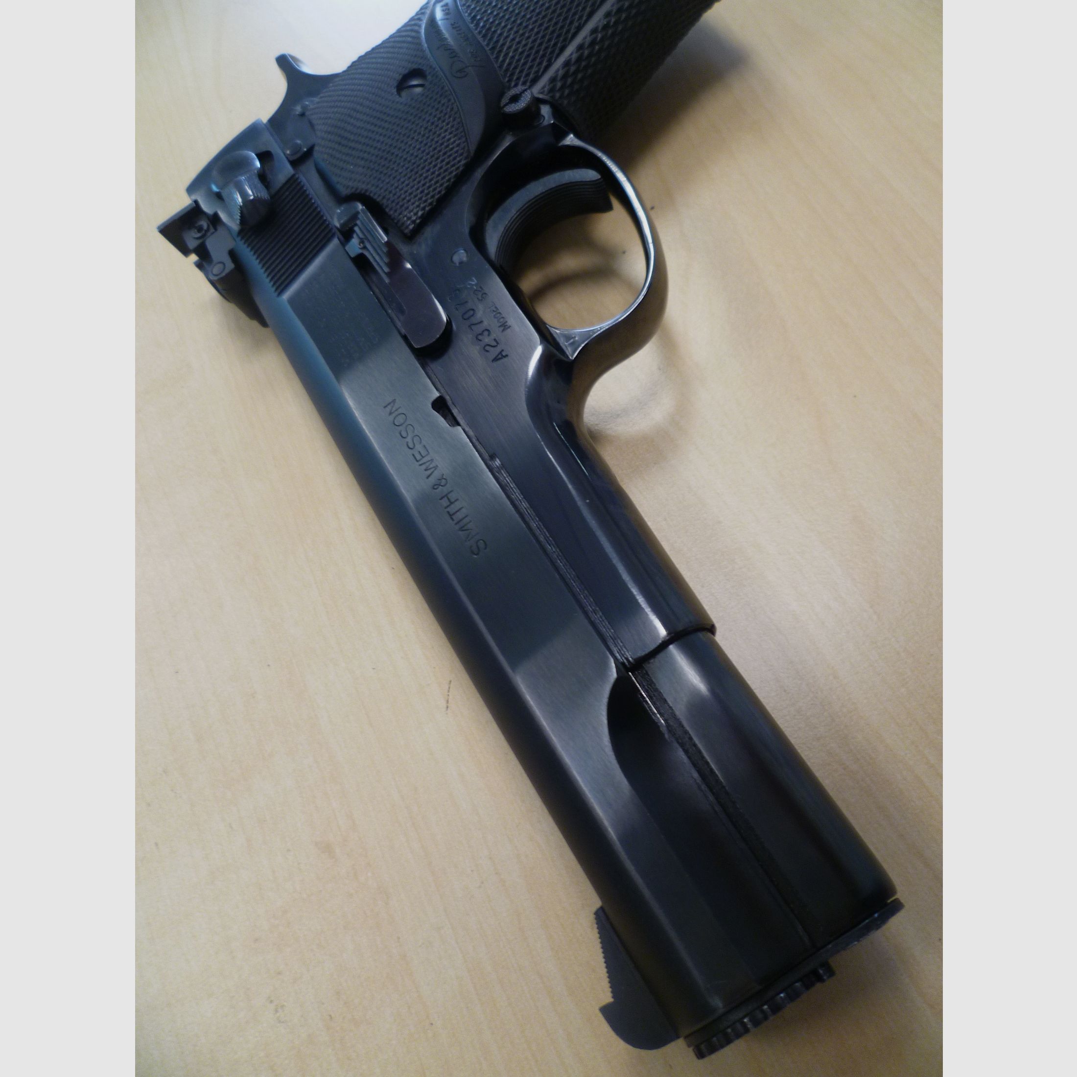 Pistole Smith & Wesson 52-2  - .38 Spezial Wadcutter