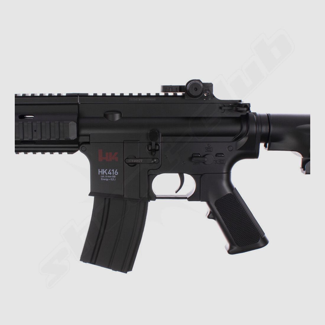 UMAREX	 H&K HK 416C AEG max. 0,5 J 6mm mit BB's und Speedloader