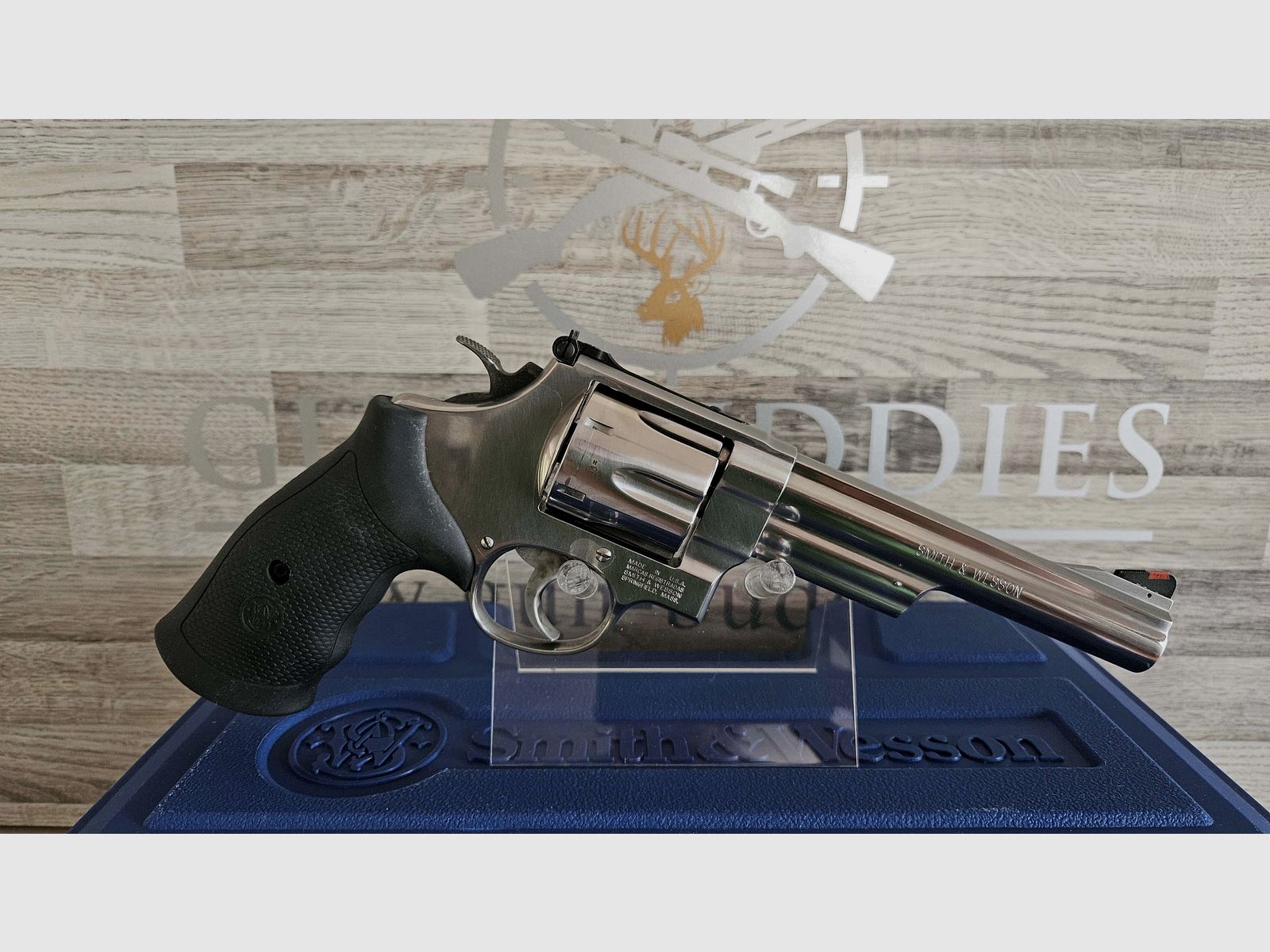 Revólver Smith&Wesson 629-6 Longitud de cañón 6" Cal. .44Mag Acero inoxidable - ¡envío gratis! - Producto nuevo del comercio especializado