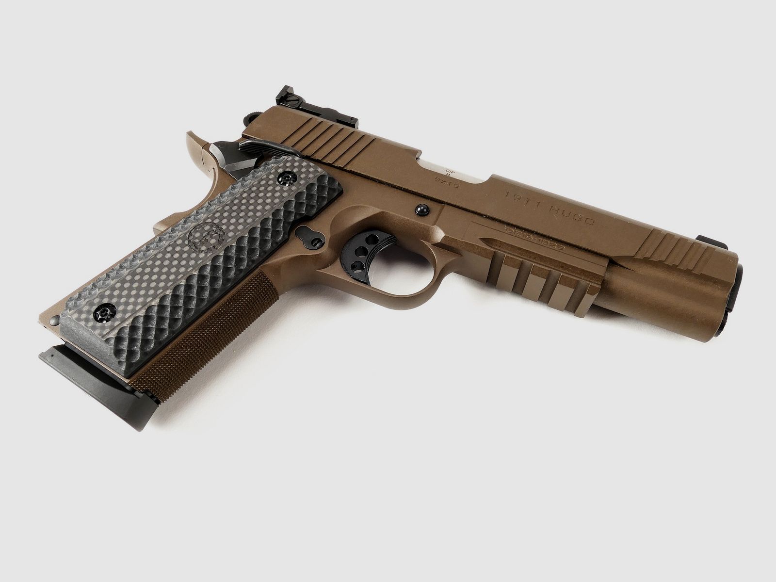 SCHMEISSER HUGO 1911 – CERAKOTE THUNDER BRONZE / .45 ACP / 5″ | 127mm, immagine 1 di 3