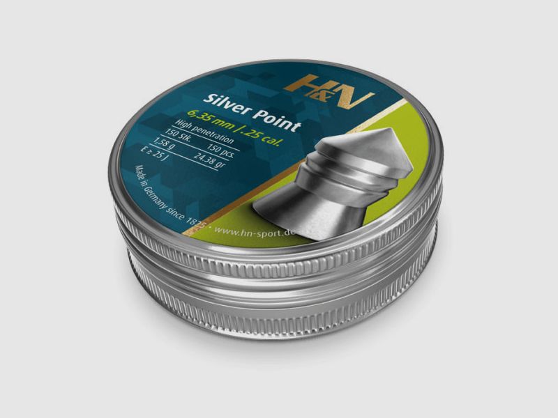 Diabolo H&N – Silver Point (6,35), Bild 3 von 3
