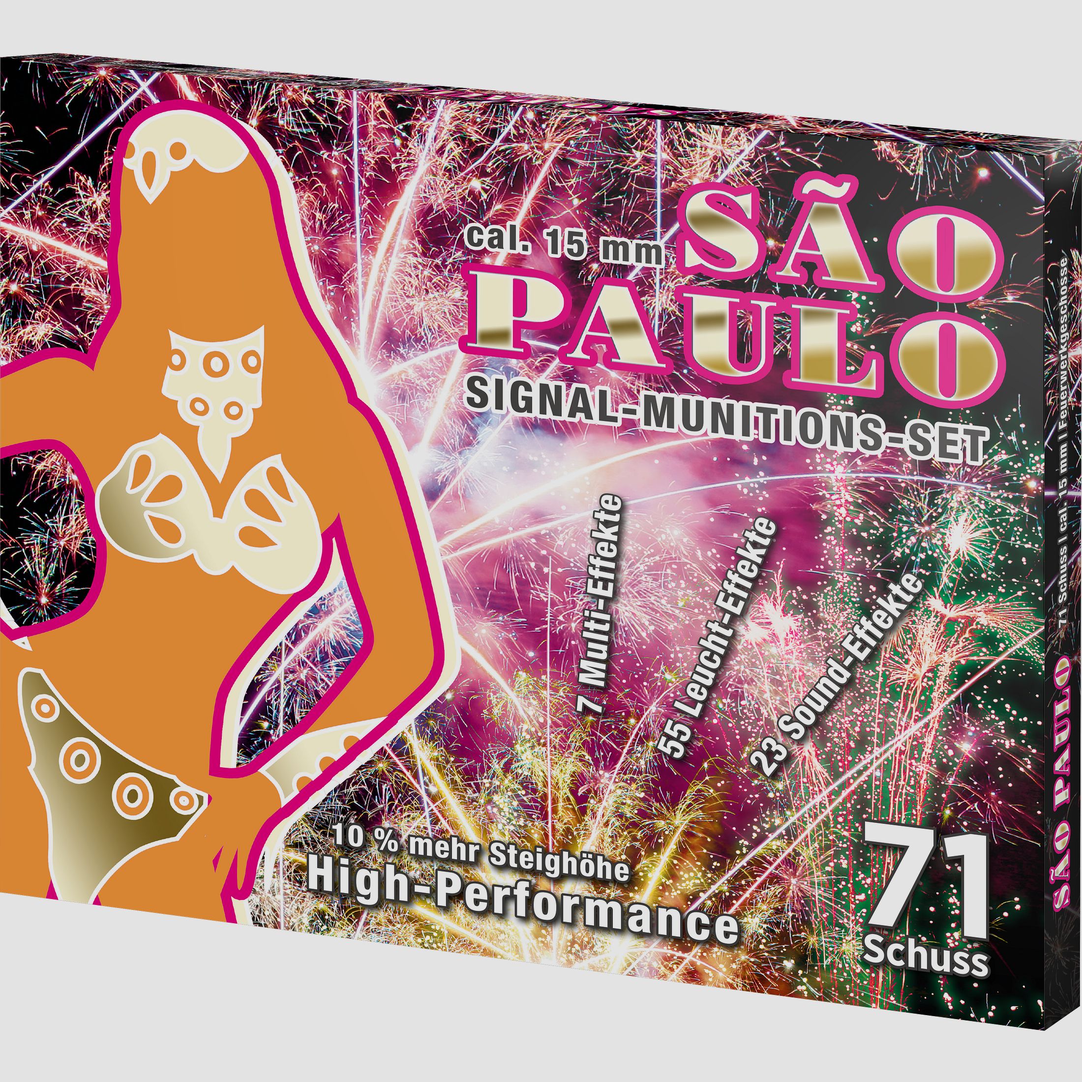 Pyrosortiment Sao Paulo 71 pcs.