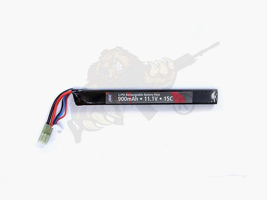 LiPo 11.1V 900mAh 15C Stick Type - Mini Tamiya - Strike Systems
