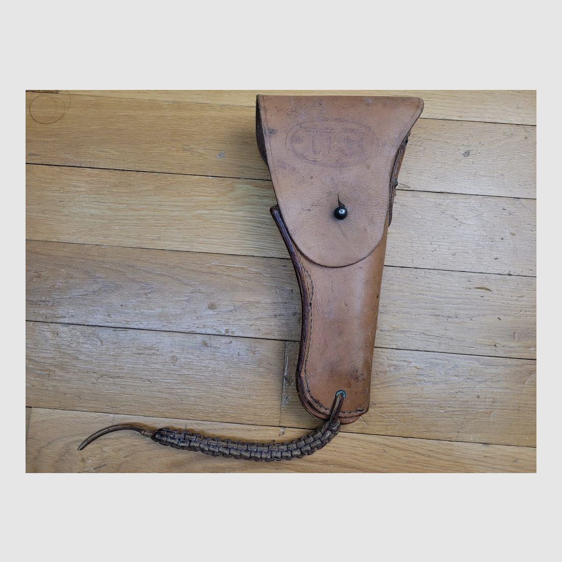 Militärisches Originaletui Modell 1916 für Colt 1911 – Zweiter Weltkrieg – Herstellung Graton & Knight von 1943 – Selten geworden – TBE, Bild 2 von 13
