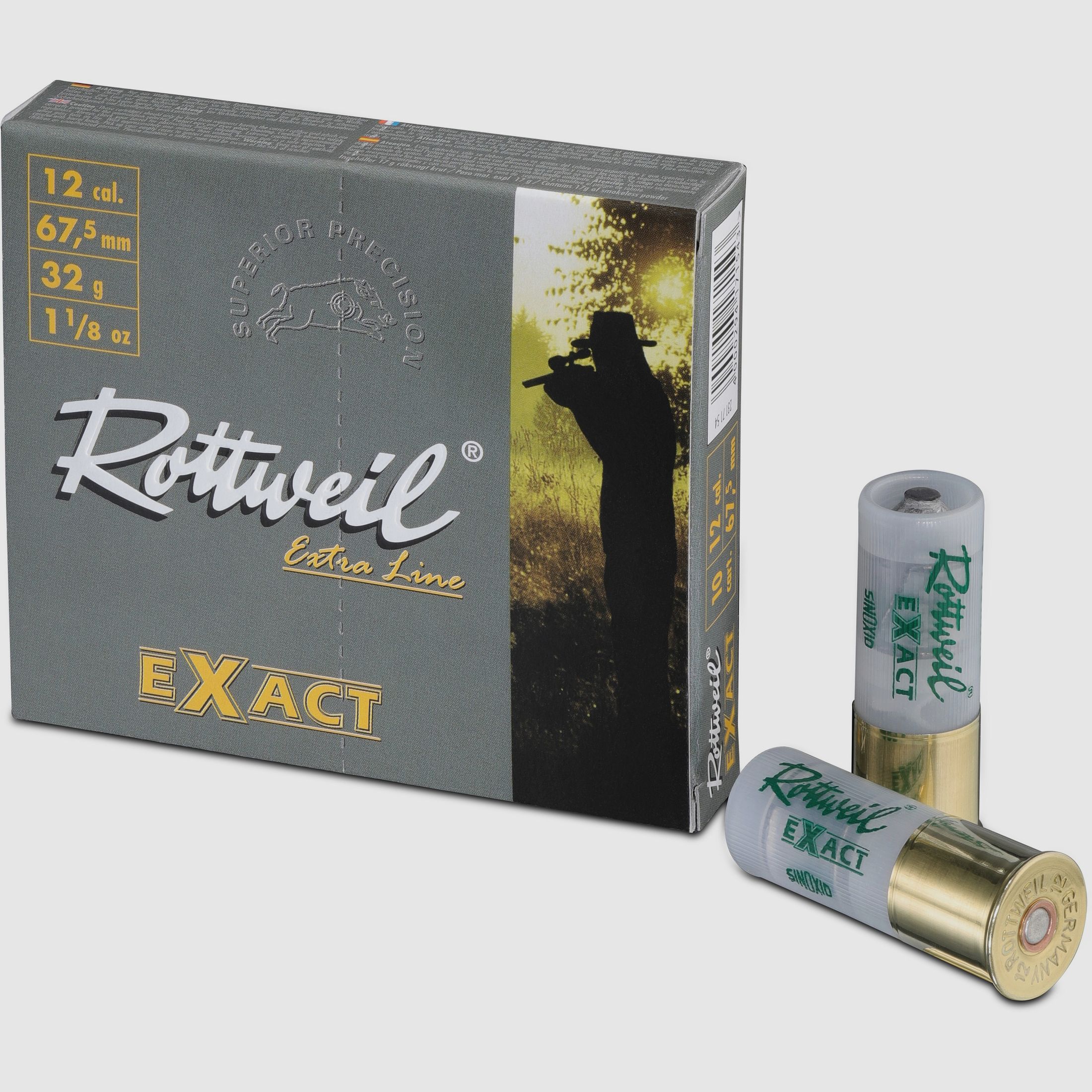 Rottweil Exact 12/67,5 32g Flintenlaufgeschoss