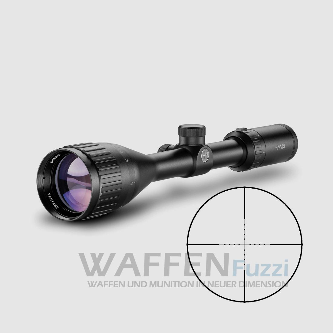 Hawke Vantage 3-9x50 MilDot Zielfernrohr