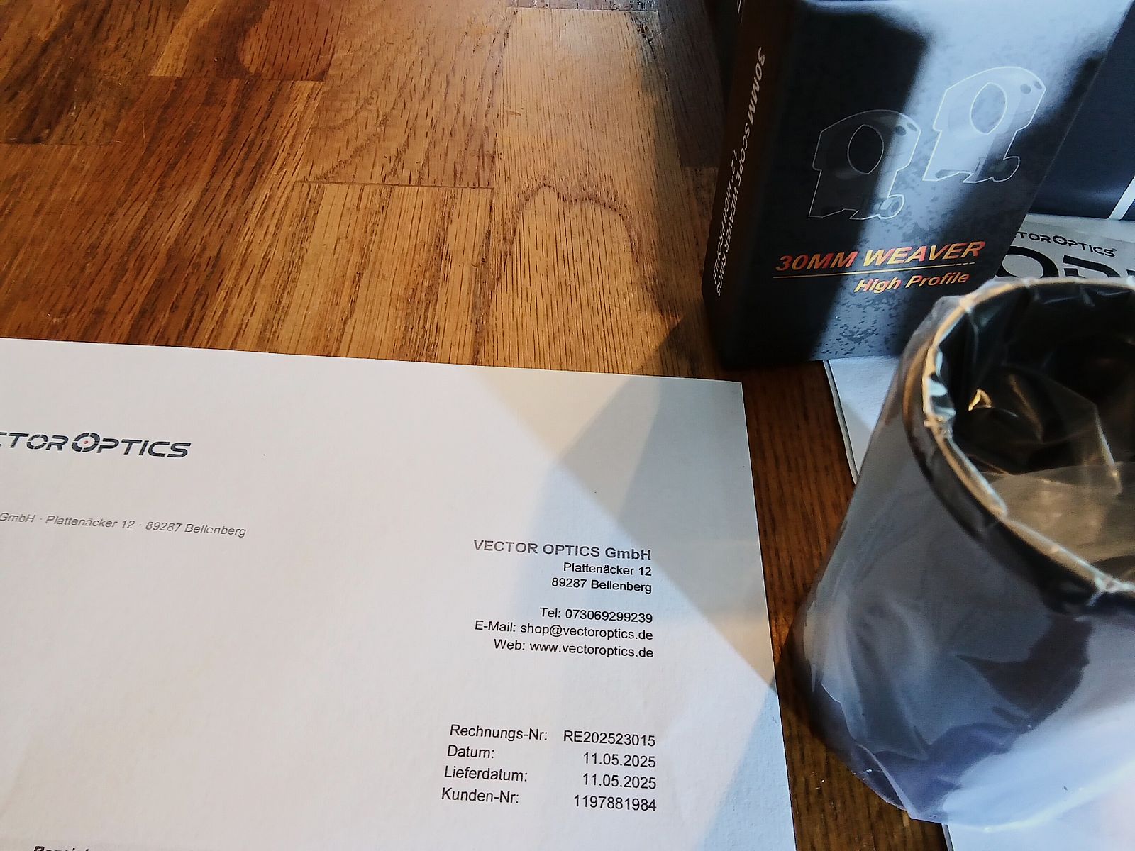 Vector Optics Orion Pro Max 6-24x50 HD riflescope, like new! Still 4.5 years warranty