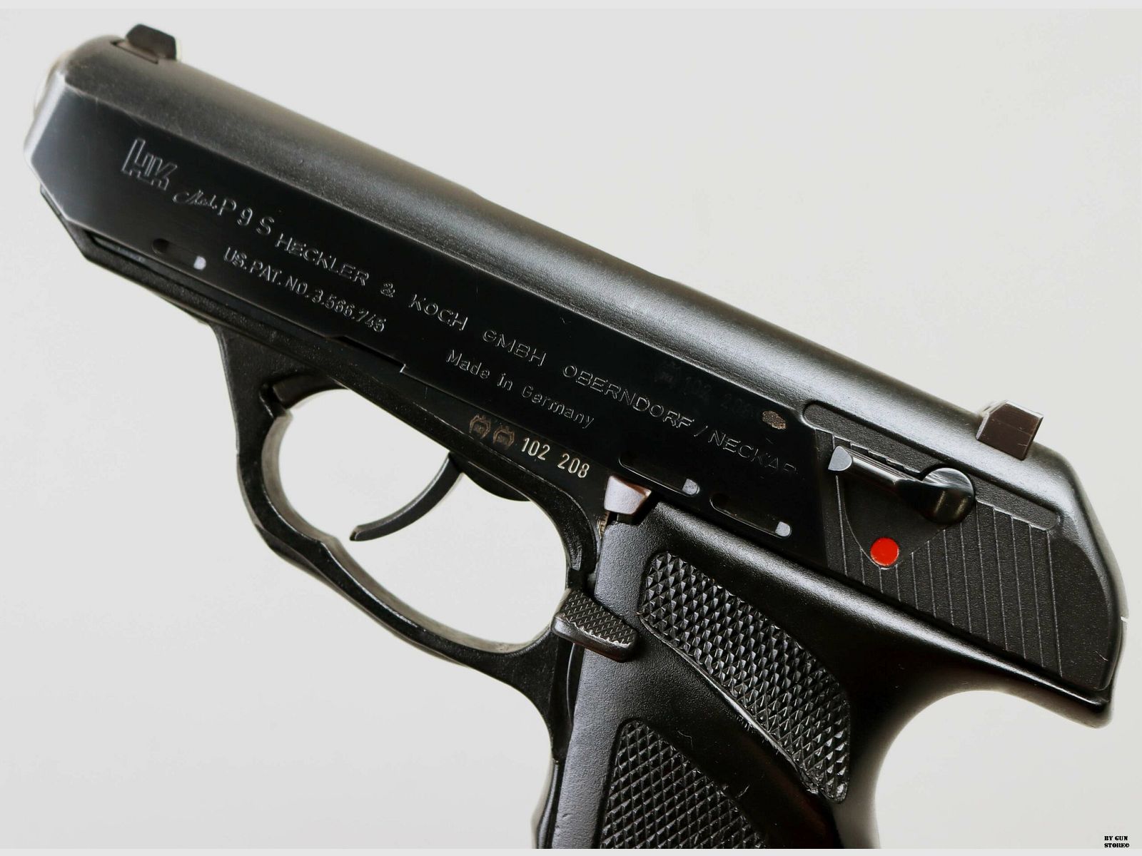 Pistole Heckler & Koch Modell P9S Bundeswehr Kal. 9×19 Matr. 102208, Bild 6 von 13