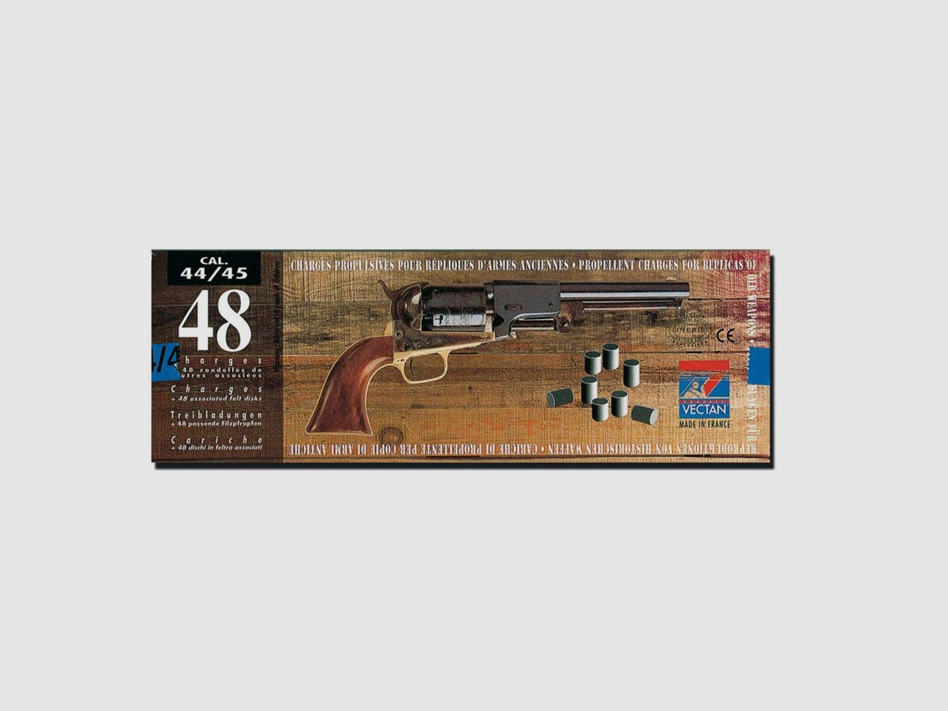 Schwarzpulverladungen Vectan Kal. .44/45 – x48