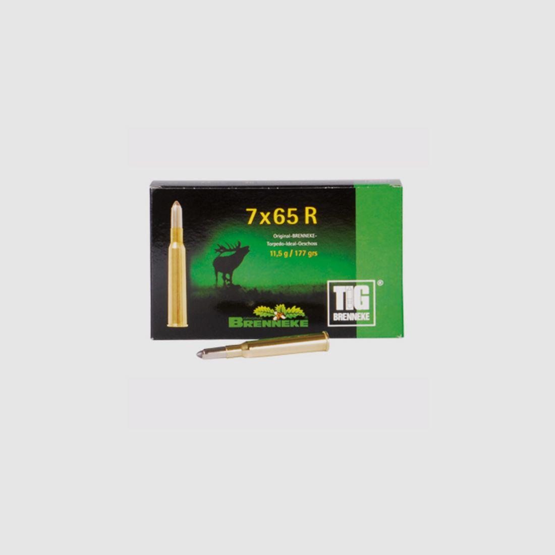 Brenneke 7x65 R 177GR TIG 20 Patronen