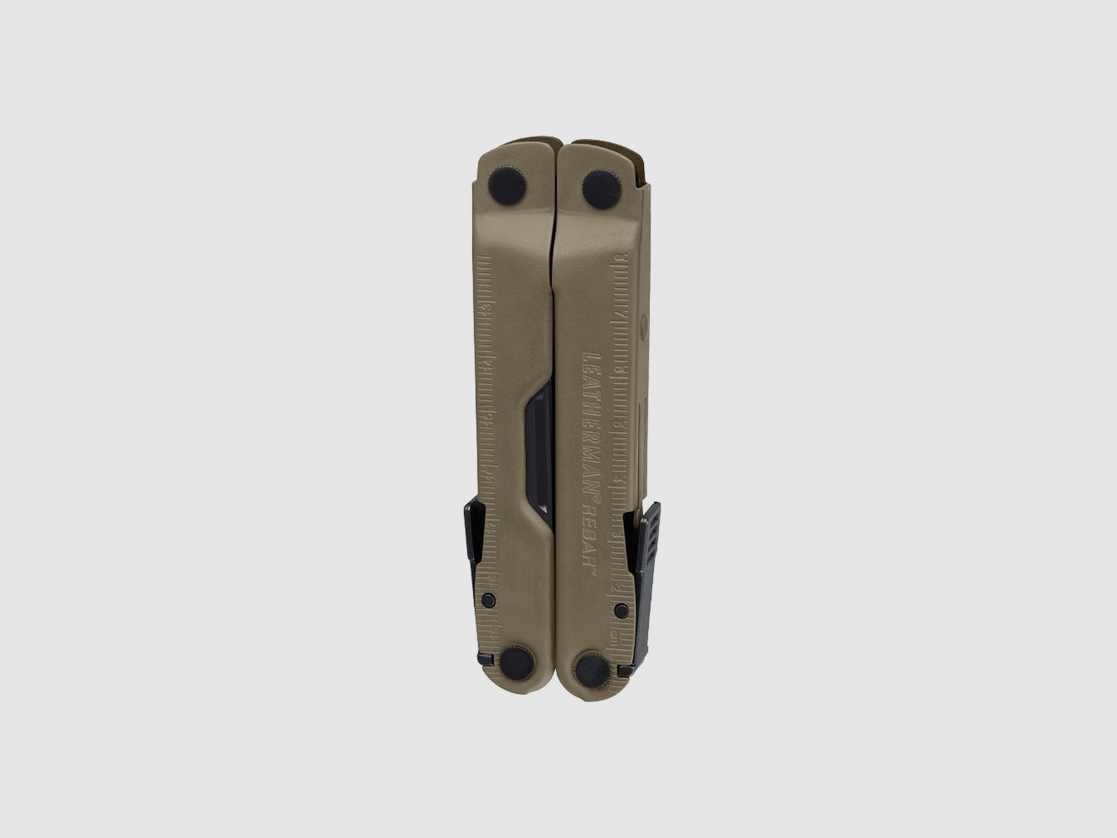 Leatherman REBAR Coyote Tan, Molle Holster, Schwarz, M