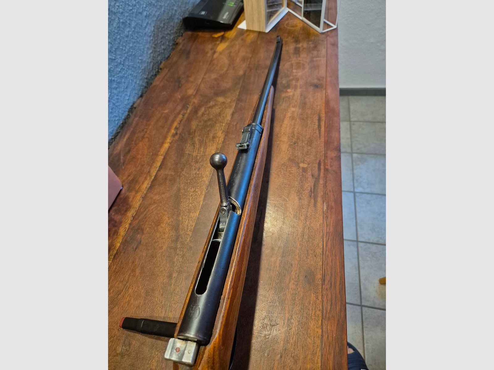 Haenel 49a stary przedmiot kolekcjonerski z 1953 roku całkowicie odnowiony