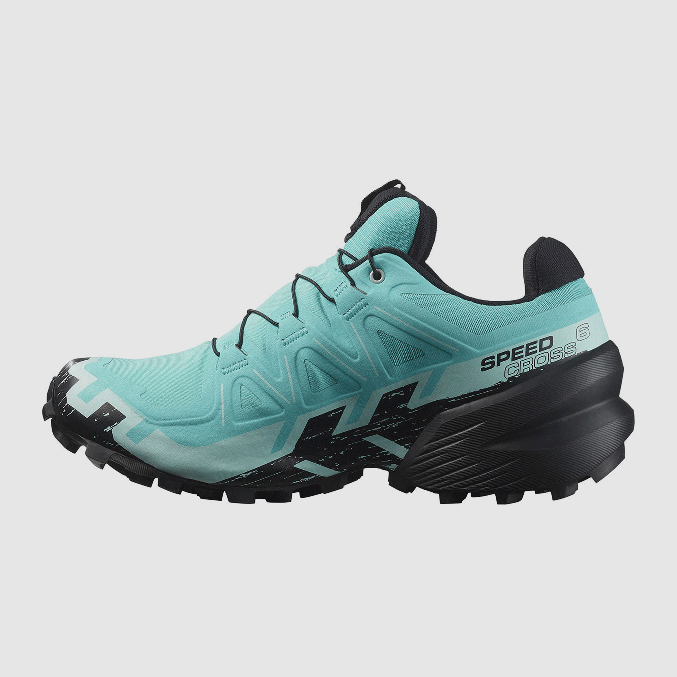 SALOMON – FEMME – SPEEDCROSS 6 GTX W Blue Curacao / Black / Iced Aqua, image 3 sur 6