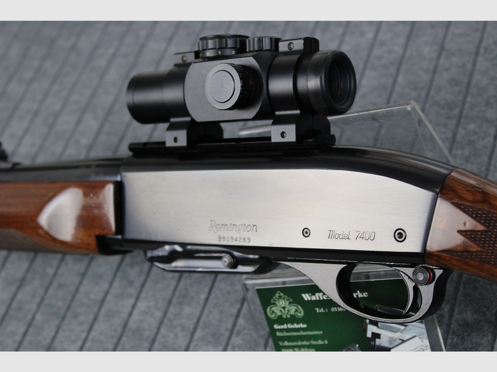 Remington 7400 Selbstladebüchse .308Win - Buschnell Rotpunkt