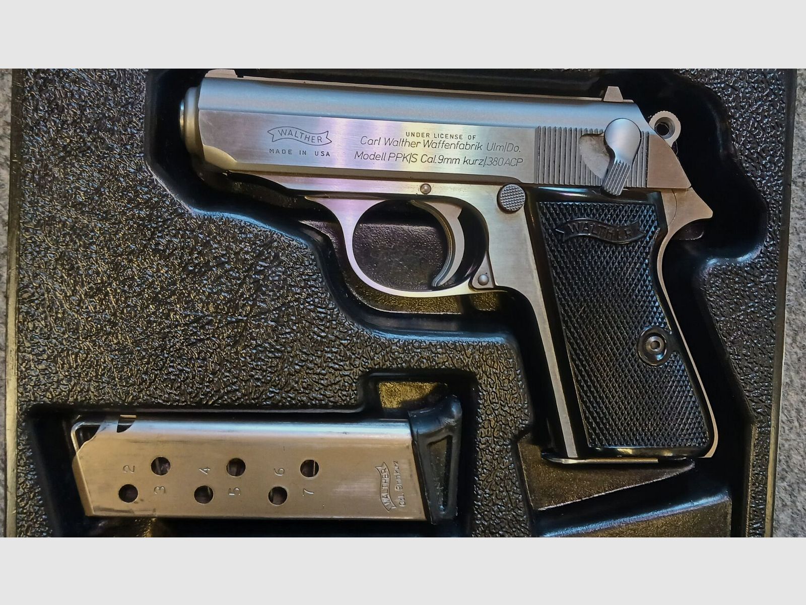 Walther (Interarms, Alexandria Virginia) PPK/S
