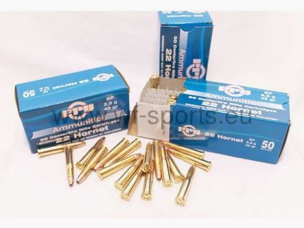 PPU .22 Hornet 2,9 TM WF-SPORTS .22 Hornet