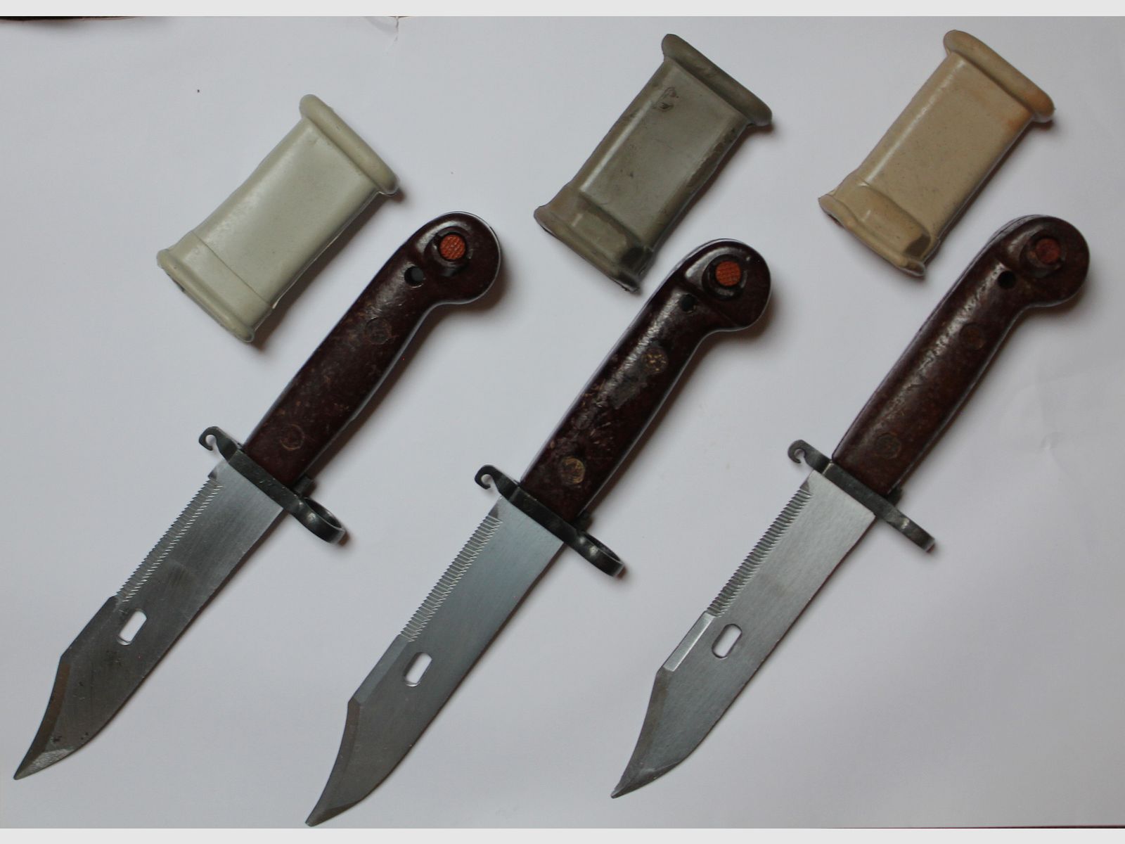 VB Rumänische 6h3 AK Bajonette Kombination frei wählbar (Romanian 6x3 AK Bayonets)