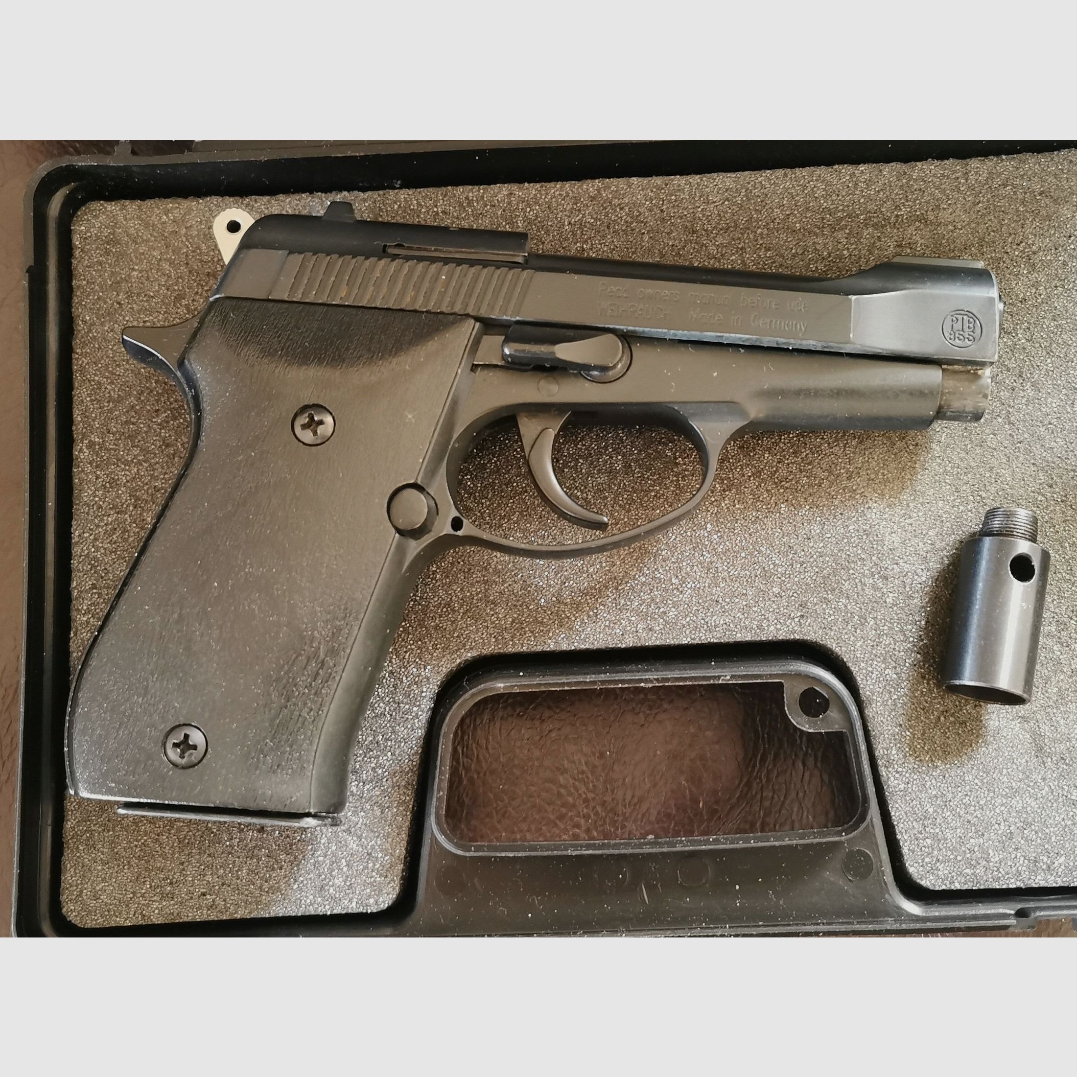 Weihrauch HW 94 completamente nero, usato con segni di usura, libero per Capodanno a partire da 18 anni.