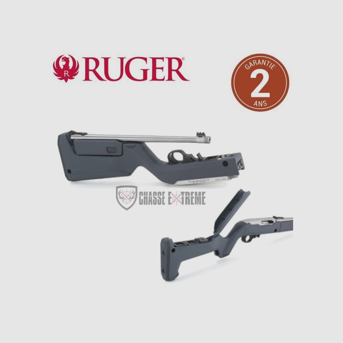 Repetierbüchse RUGER 10/22 Takedown Edelstahl Schaft Magpul Kal. 22lr, Bild 1 von 2