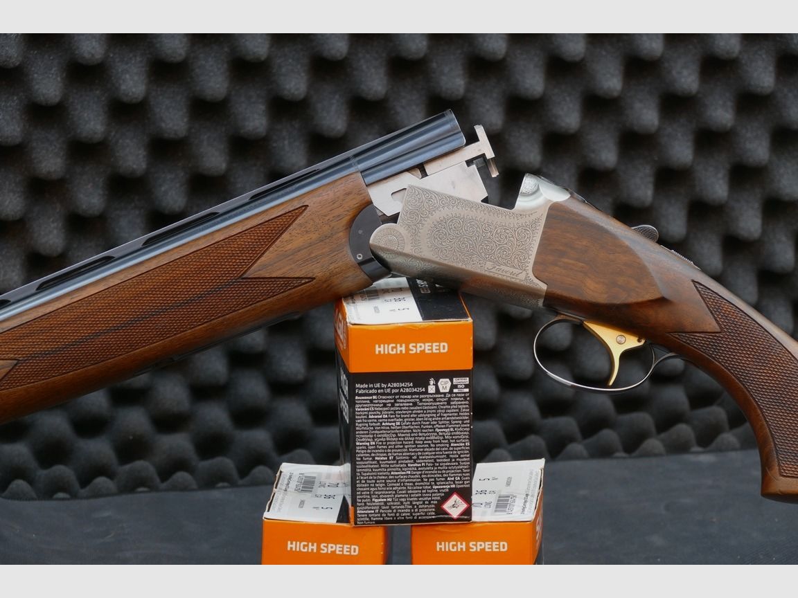 Bockdoppelflinte Sauer-Franchi – Favorit – 12/70 – verstärkter Beschuss (256)