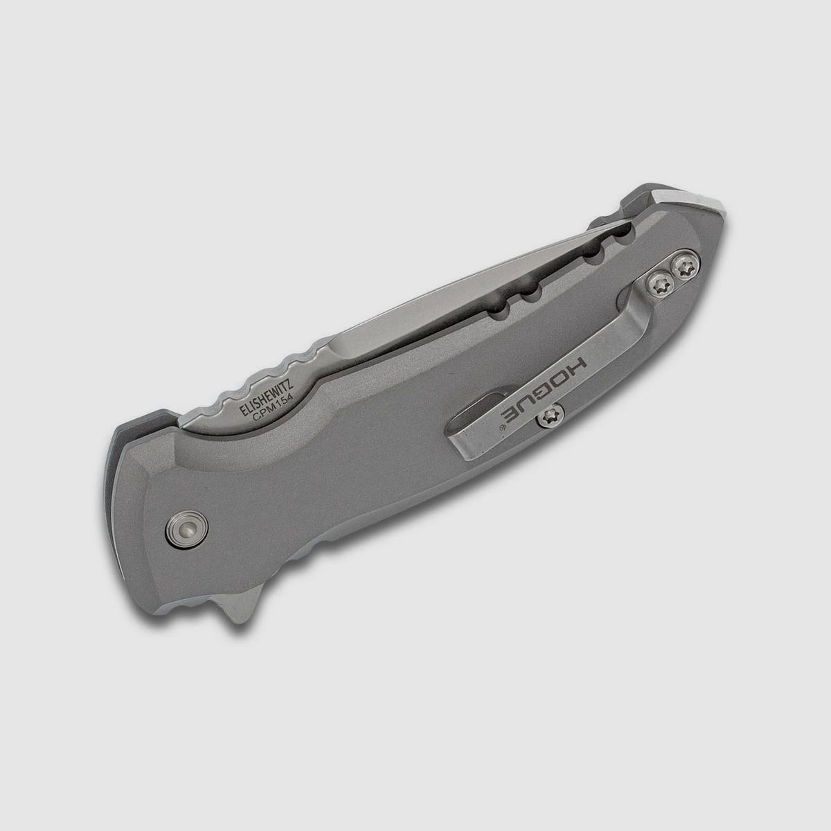 Hogue X1 Microflip 2.75" Drop Point Stonewash Gris couteau de poche, Bild 8 von 8