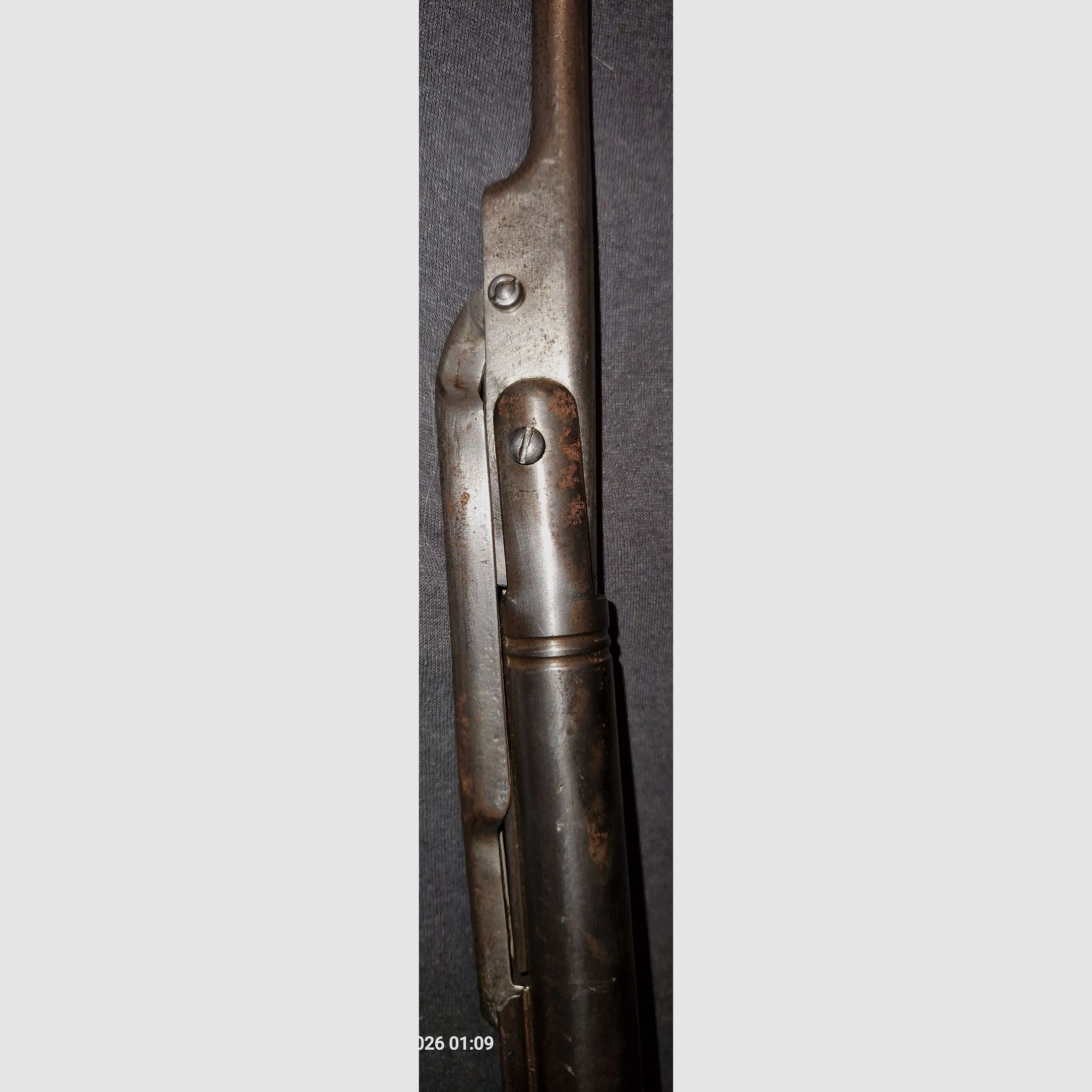 DIANA MOD 20 / 4.5mm / DDR VEB AIR RIFLE VERY GOOD POWER / LITTLE SURFACE RUST / VERY RARE / DEFECTIVE ( NO.33 ) ------>! READ DESCRIPTION ! <------