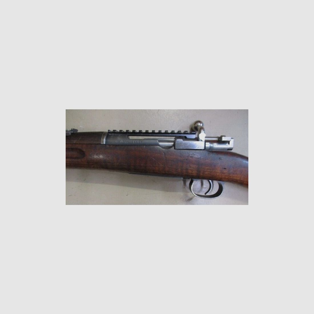 Fusil à répétition 6,5x55SE Mauser 1899 96/38 avec viseur fin et rail Pica 96/38