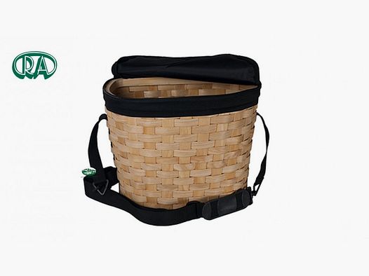 RA SPORT Pilzkorb aus geflochtenem Holz