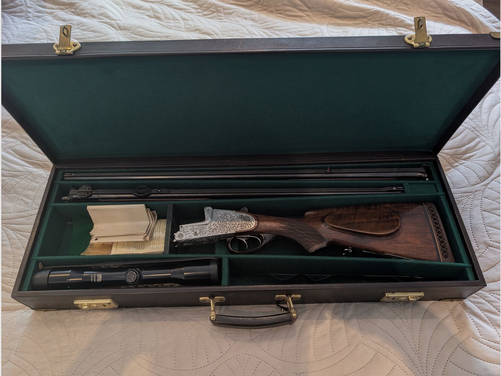 Krieghoff Ulm Side lock BBF con canna intercambiabile