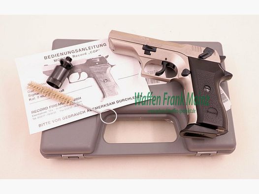 Record, Deutschland COP vernickelt 9mm P.A.K.