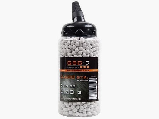 GSG-9 BB's 0,20 g Precision Line Softair-Kugeln - 2.000 Stk.