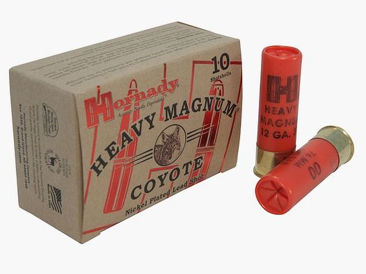 Cartouche de Fusil Hornady Heavy Magnum Coyote .12/76 42g #00 (8,4mm) 10 Cartouches