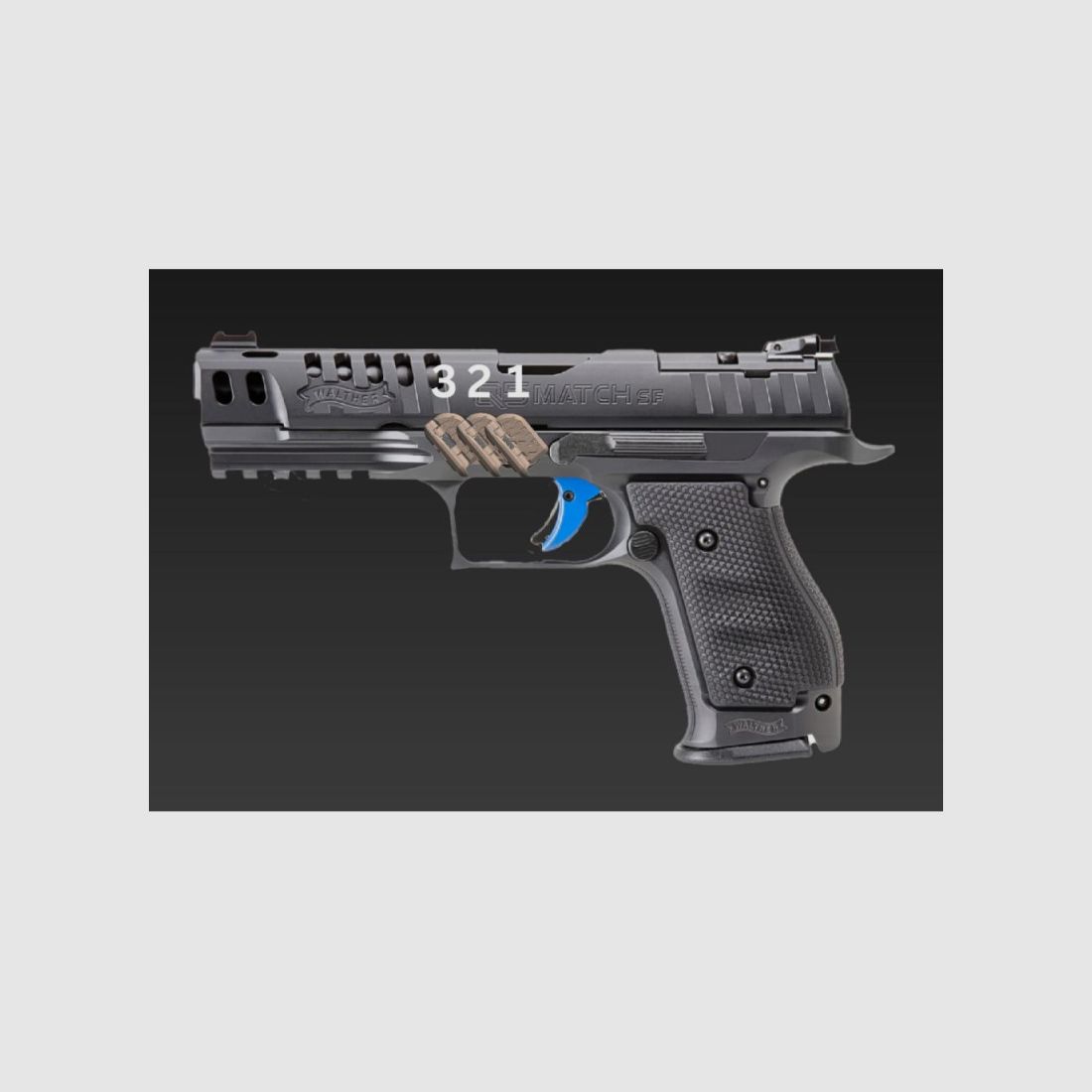Walther Grip Control per SF nero