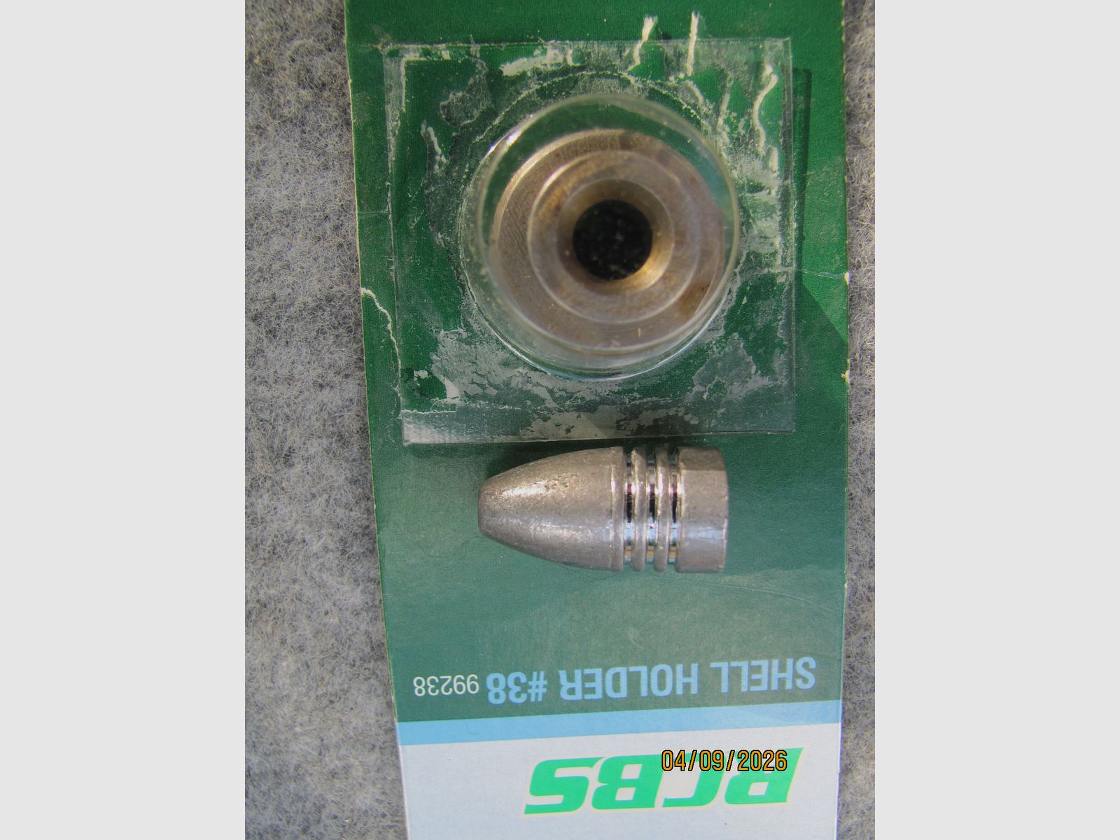 100 proiettili .455 Webley con relativo portacasse RCBS n. 38