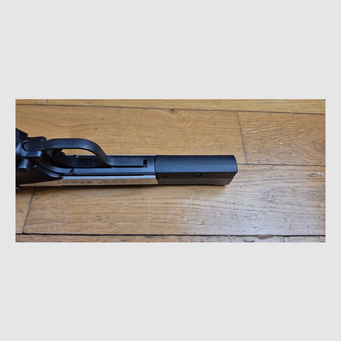 Sehr guter Sportpistole Hammerli – Modell X-ESSE Sport – Kal. 22LR – Schweizer Qualität, aber Made in Germany! – Exzellentes Trainingswerkzeug – Mit Originalkoffer und Chamber Marker – Zu reinigen – TBE, Bild 9 von 20