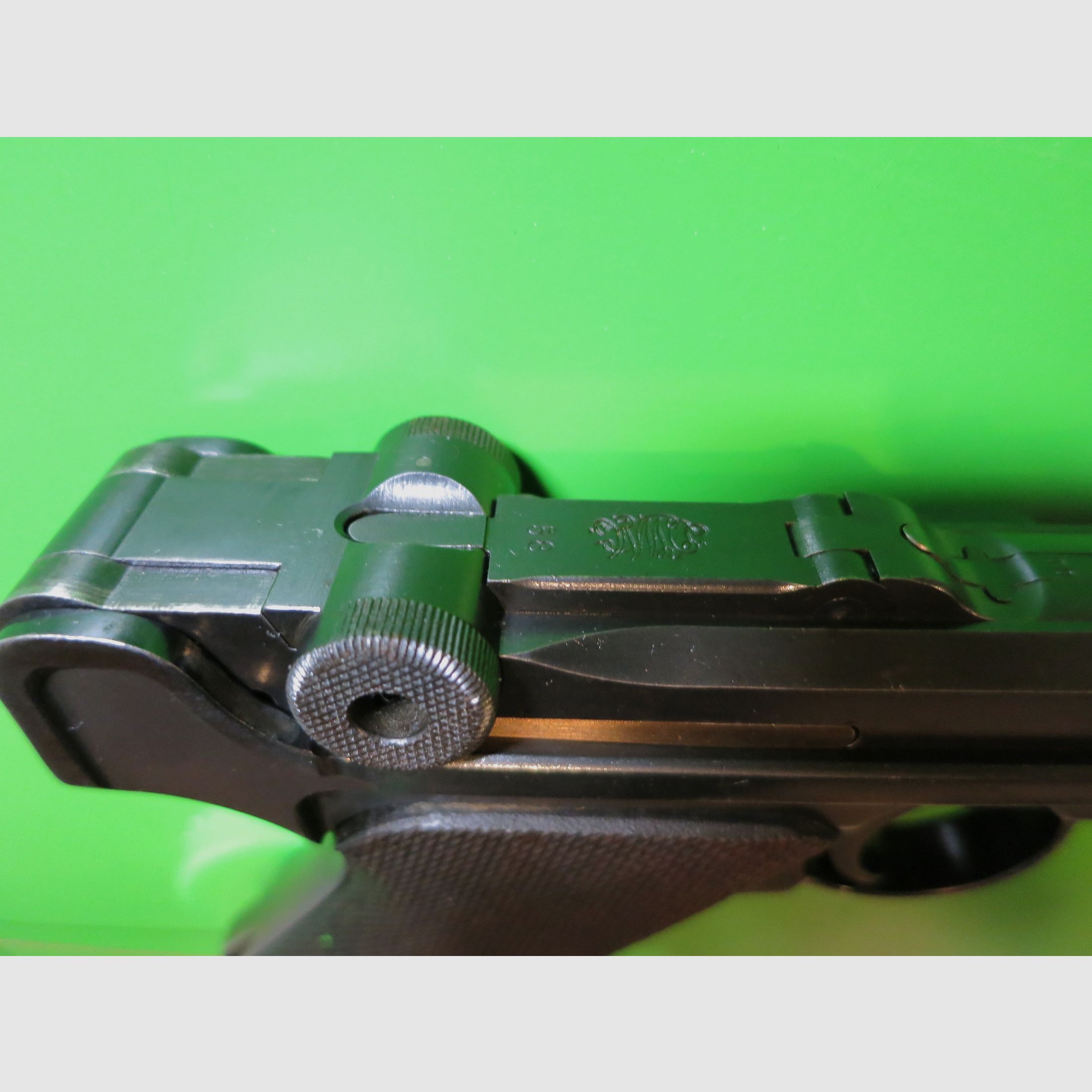 Deutsche Waffen- und Munitionsfabriken (DWM) 1918 , lange Pistole 08 P08, Ari P08 (Artillerie), 9 mm Luger     #48