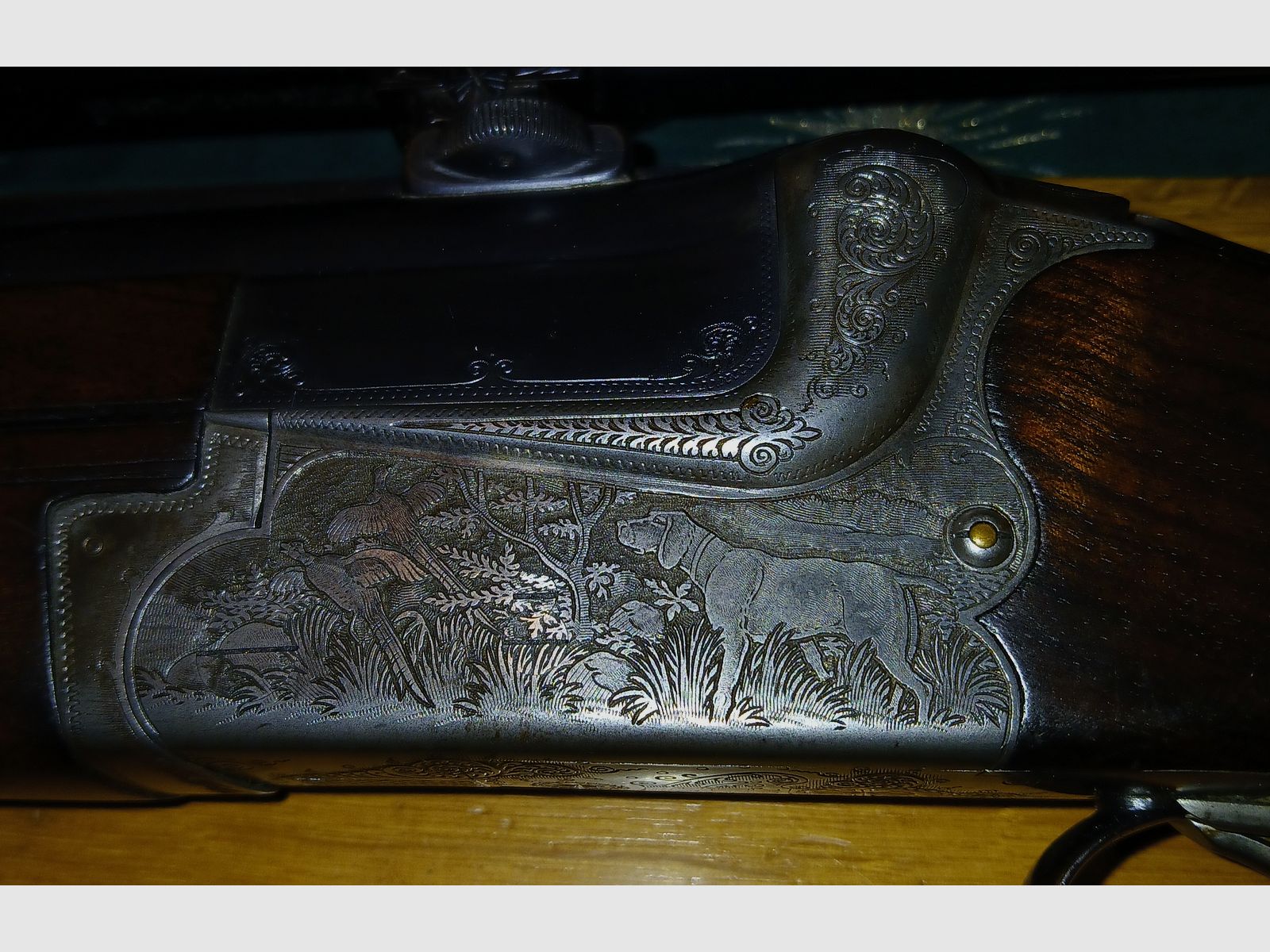 Merkel Bockbüchsflinte mit Zeiss Diavari VM,LP Glas und Austauschlauf in 8x57 IRS und 12/70