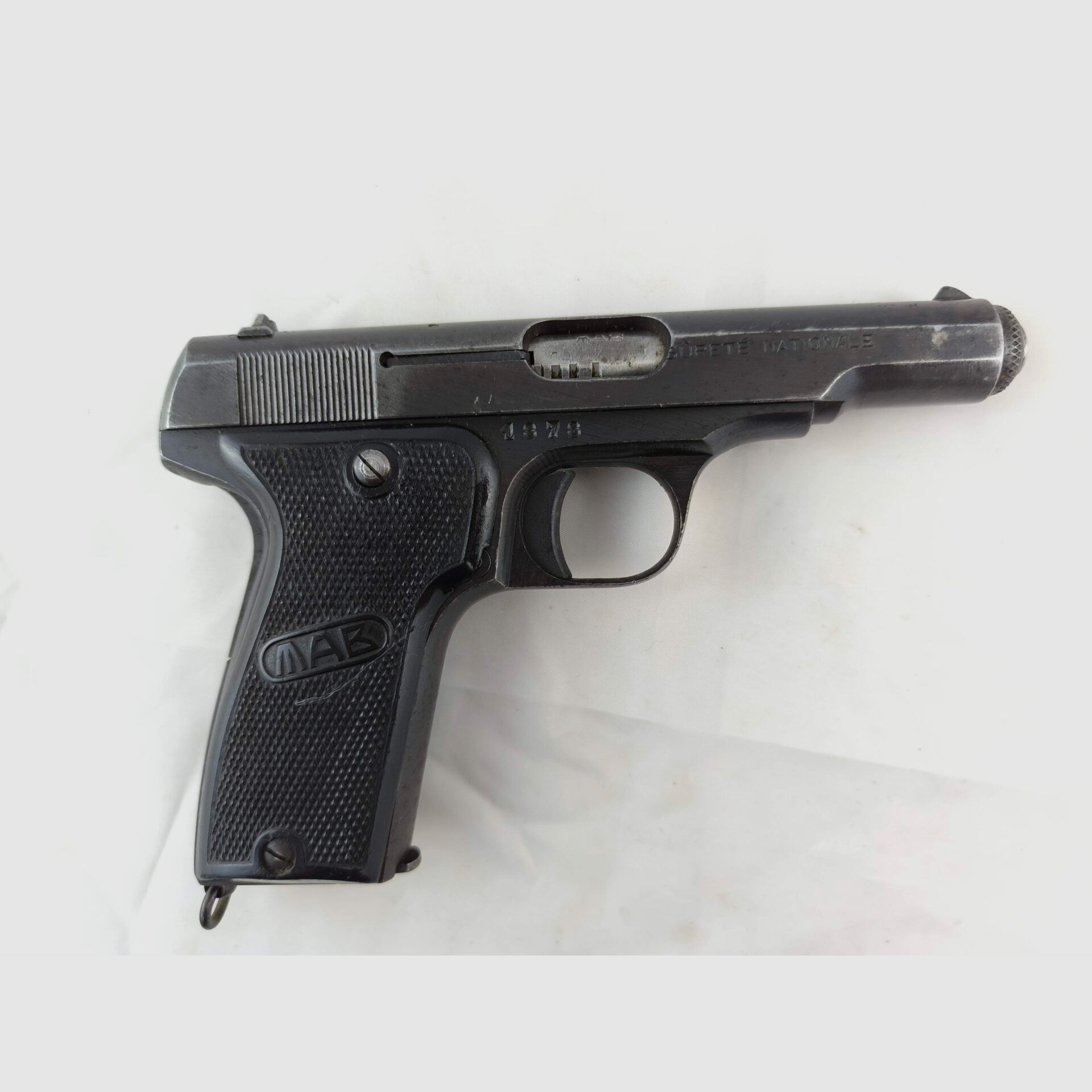 MAB Model D Type 2 pistola cal. 7,65Br – modelo policial, imagen 3 de 3