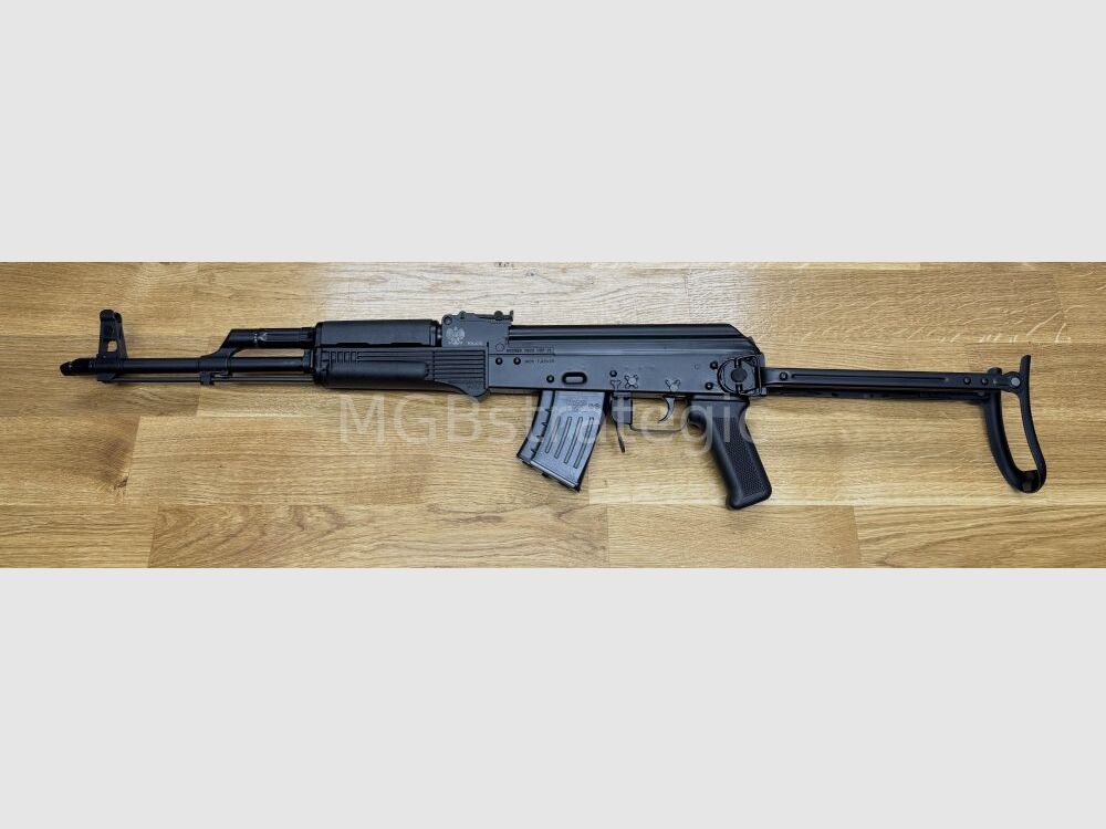 WBP Jack - półautomatyczna karabina 7,62x39 - system AKM AKMS AK47 AK74 z składanym kolbą - można zamontować bagnet - wyprodukowano w Polsce - cywilna lufa Radom, zimno kuta, kuta i twardo chromowana
