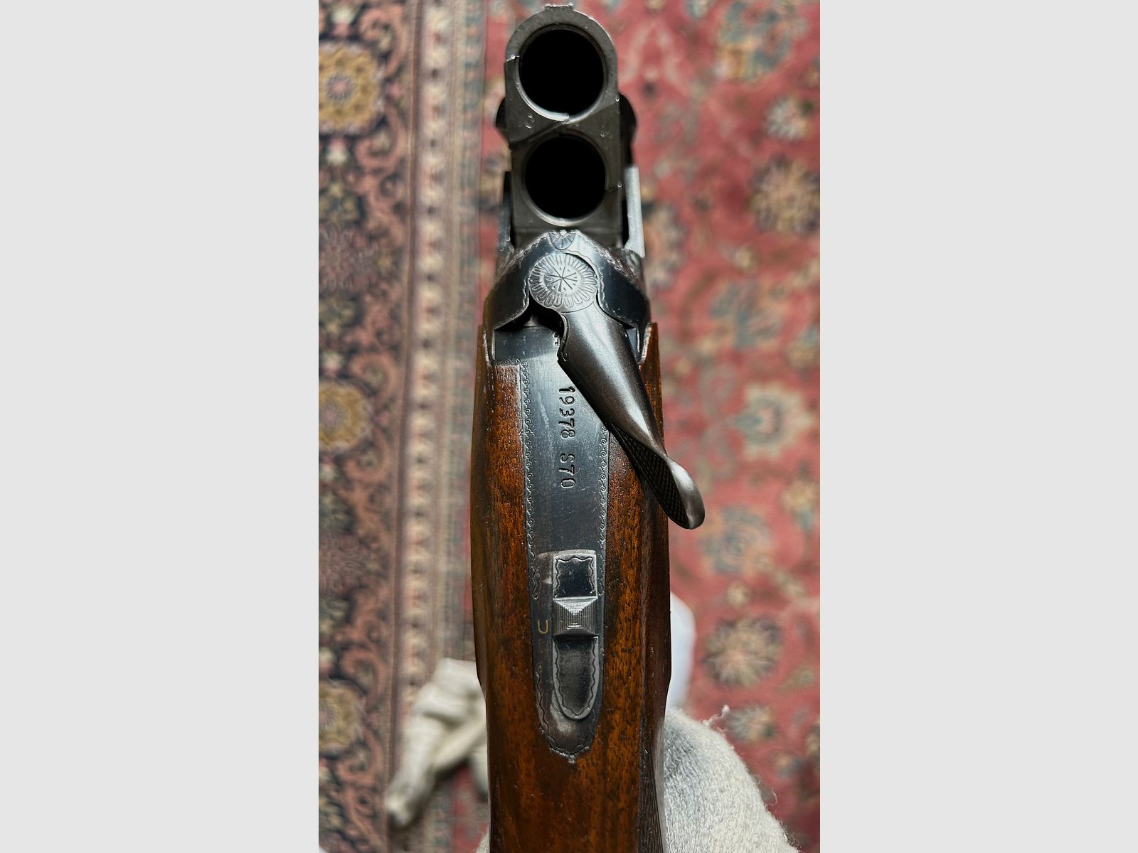 Bockdoppelflinte FN Herstal B25, Baujahr 1970