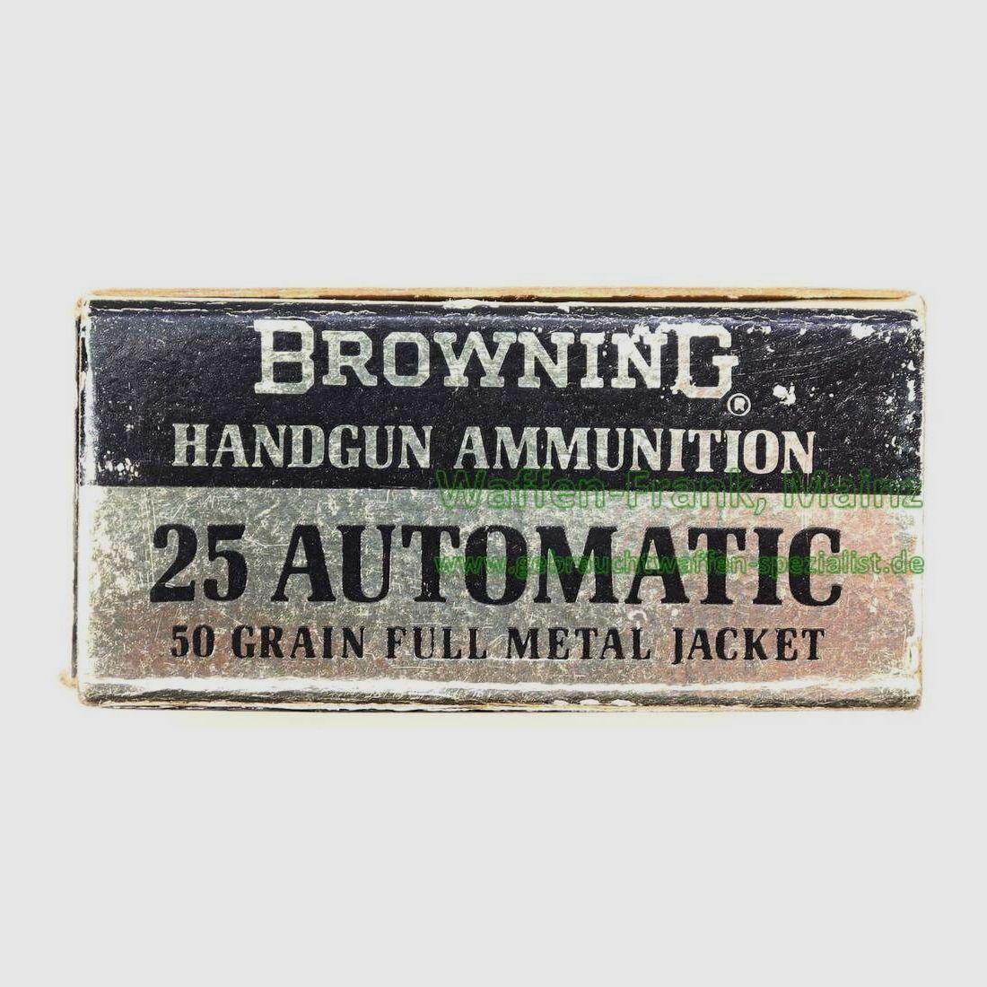 FN - Browning/Belgium Pistol Cartridges 6.35 mm Brow.