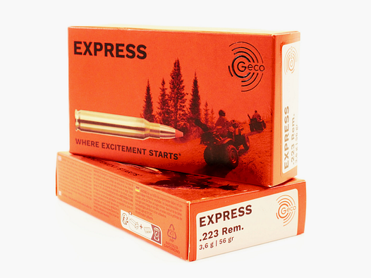 GECO .223 Rem 56 gr Express Polymer Tip