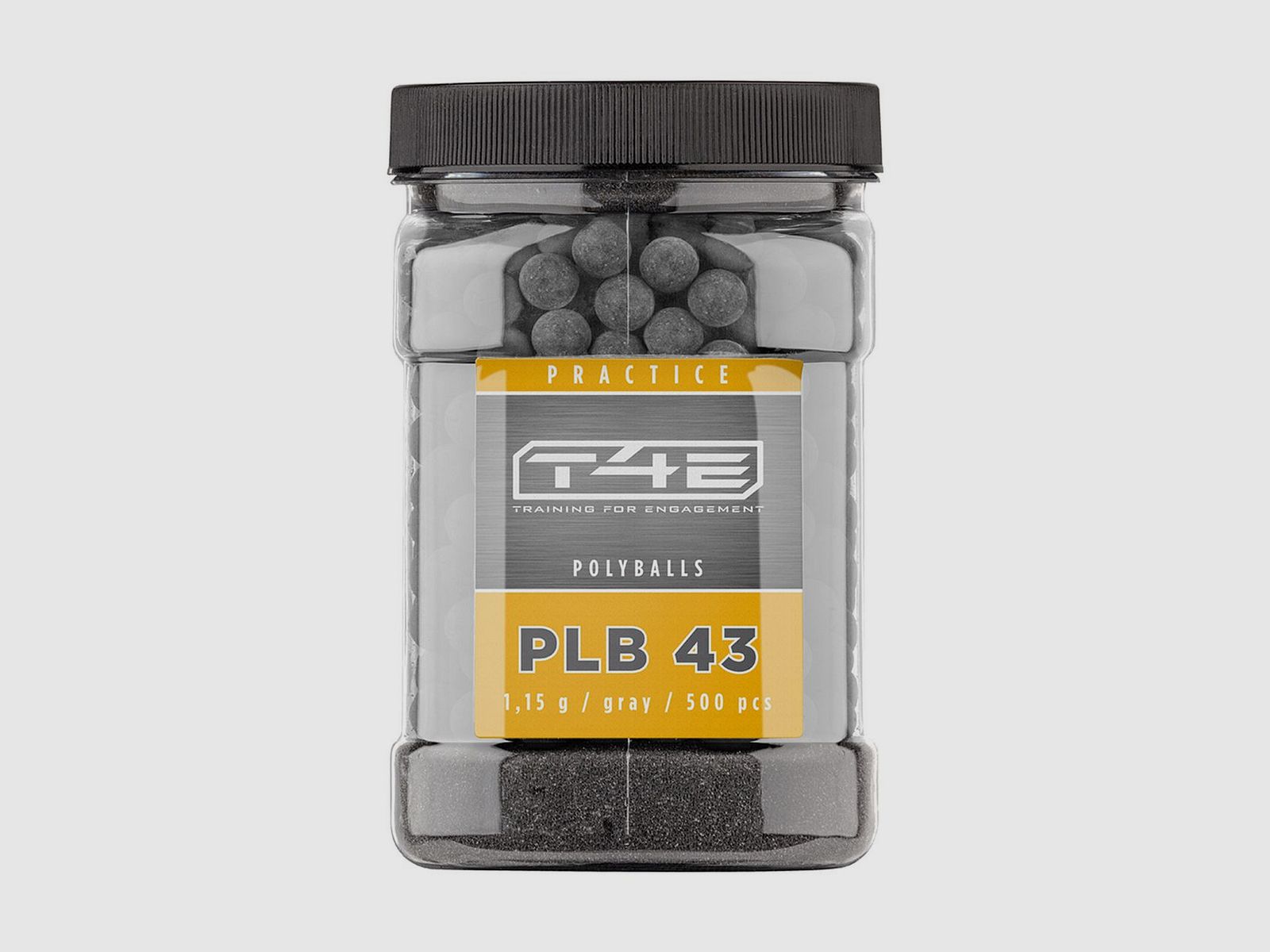 T4E Practice PLB caliber .43 plastic projectiles 500 shots