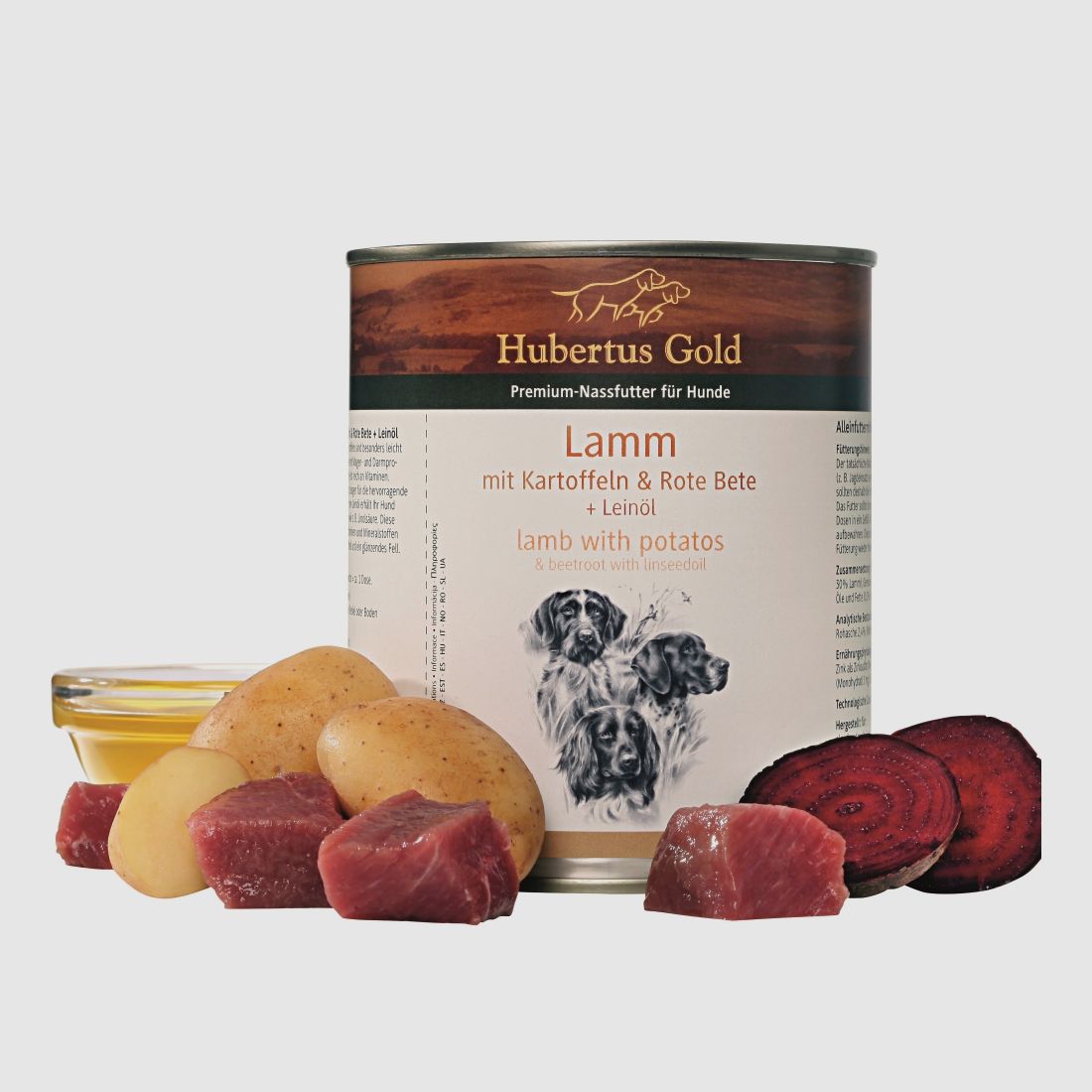 Hubertus Gold Agnello con Patate e Barbabietole