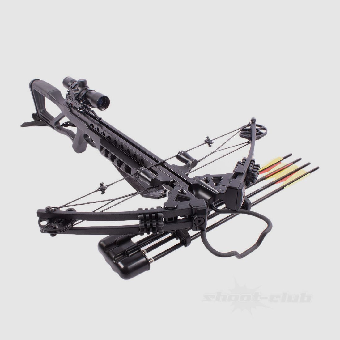 Man Kung Fighter XB86 Compound Armbrust Set 185 lbs Schwarz